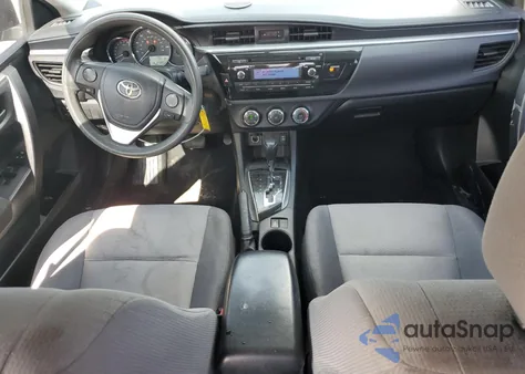 2015 Toyota Corolla L из США, поврежденный, VIN 2T1BURHE2FC323790